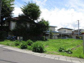 前面道路北側から撮影（2020年7月）