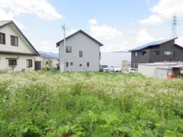 物件から西方向を撮影(2024年7月）