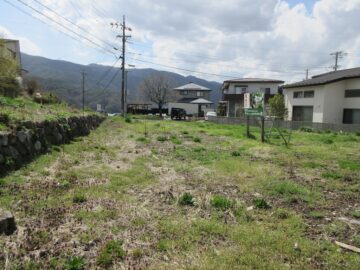 物件西方向を撮影（2024年4月）