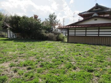 物件西方向を撮影（2024年4月）