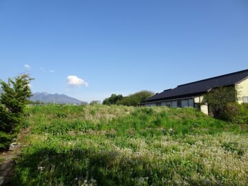 八ヶ岳の見える東方向を撮影（2025年5月）