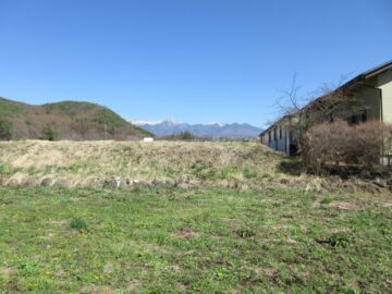 物件東方向に見える八ヶ岳(2026年4月）