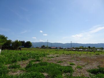 物件南方向を撮影(2024年5月）