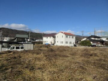 物件北方向を撮影(2025年12月）