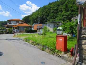 南東側から物件を撮影（2023年7月）