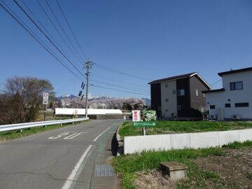 物件から東方向の八ヶ岳の眺望(2025年4月）