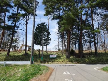 前面道路から撮影(2026年4月）