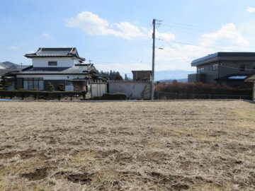 物件南方向を撮影(2025年3月）