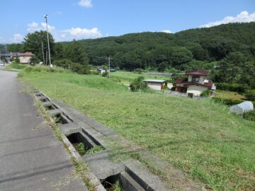 前面道路南側から撮影（2024年9月）