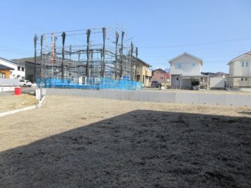 物件から東方向を撮影(2026年3月）