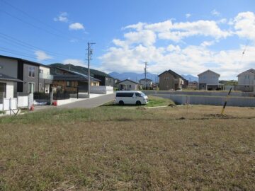 物件から八ヶ岳の見える東方向を撮影(2025年10月）