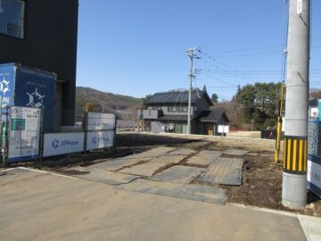 前面道路から撮影(2026年3月) 前面道路から撮影(2026年3月)