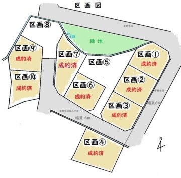 全体区画図（2025年6月）