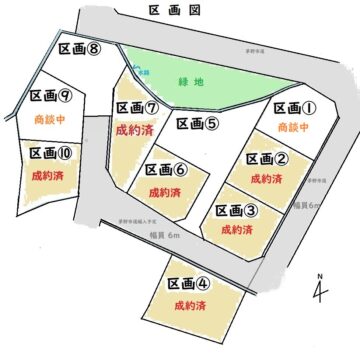 全体区画図（2025年6月）