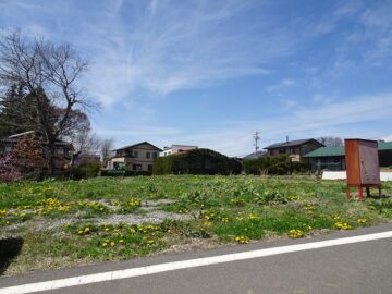 前面道路南東側から撮影（2026年4月）