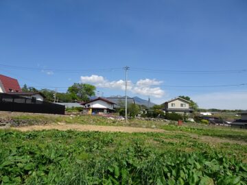 物件から東方向八ヶ岳が見える（2025年5月）
