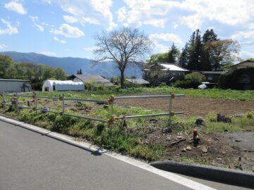 前面道路北東側から撮影（2025年5月）