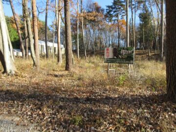 前面道路から南東方向を撮影(2025年11月) 前面道路から南東方向を撮影(2025年11月)