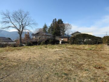 物件から西方向を撮影(2025年12月）