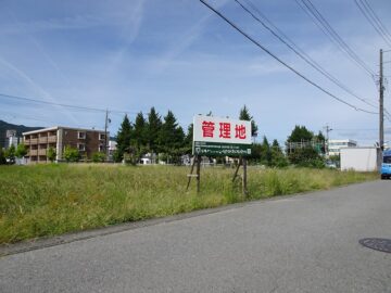 東側道路から撮影(2025年9月) 東側道路から撮影(2025年9月)