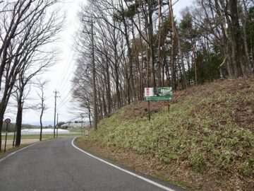 前面道路から北方向を撮影(2026年4月）