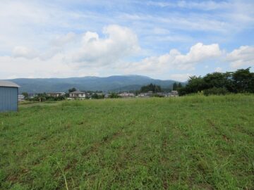 物件北方向を撮影。車山の眺望 物件北方向を撮影。車山の眺望