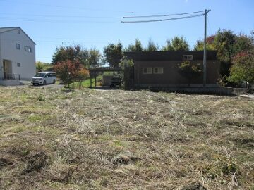 物件南方向を撮影(2025年10月）