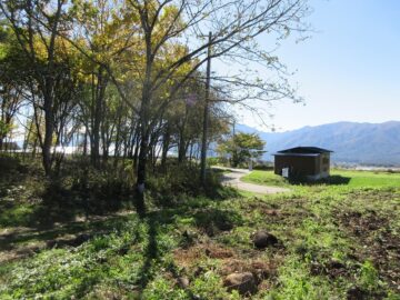 物件南方向を撮影(2025年10月）