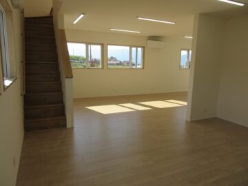 １Fアトリエ南東側から撮影