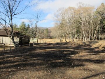 物件北方向を撮影(2025年12月）