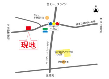 周辺案内図 (地図)